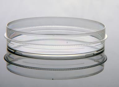 100mm Cell Culture Dish, with Gripping Ring, TC, Sterile 20/bag, 300/cs