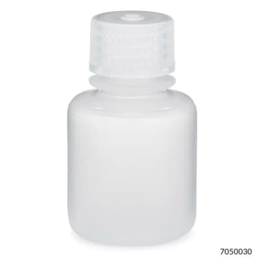 Bottle, Narrow Mouth, PP Bottle, Attached PP Screw Cap, 30mL, 12/Pack - cs-72