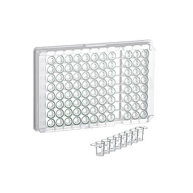 SINGLE BREAK STRIP PLATE, 12xC8, PS, C-B