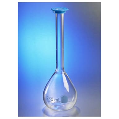 PYREX VISTA 10mL Class B, Volumetric Flask with Polyethylene Snap-Cap