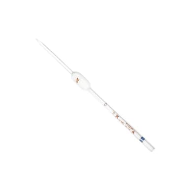 PYREX 25mL Reusable Glass Volumetric Pipets, Class A, Color-Coded, Colored Markings