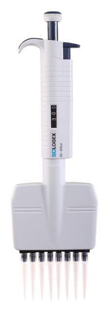 MicroPette 8-Channel Pipettor, 0.5-10μl