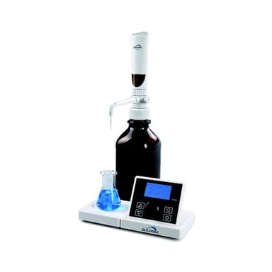 iTrite Electronic Motorized Digital Bottletop Burette 0.01-99.99ml, 110-240V, 50/60Hz, US Plug