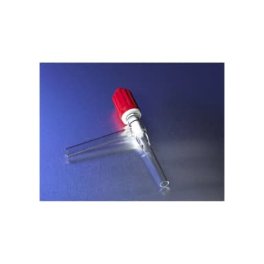 PYREX 0-6mm Plain Bore Rotaflo Two-Way 90 Angle Stopcock