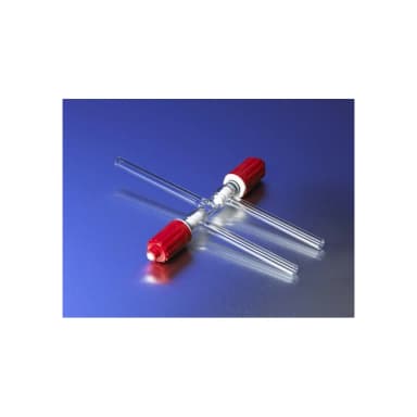 PYREX 0-3mm Plain Bore Rotaflo Three-Way Stopcock