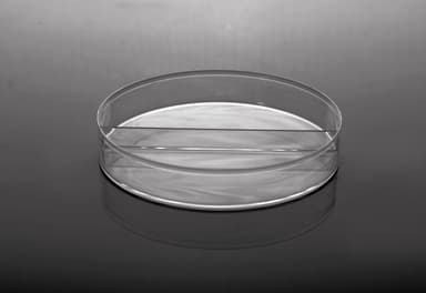 100 x 15 mm Petri Dish, I-Plate (2-section), stackable, sterile, 20/pk, 5