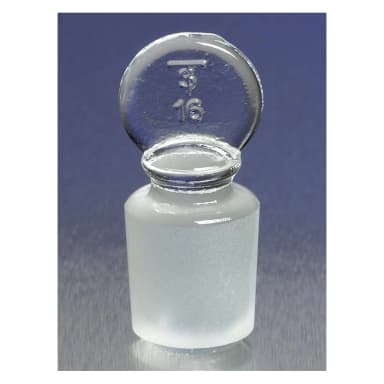 PYREX No. 19 Solid Glass Pennyhead Standard Taper Stopper