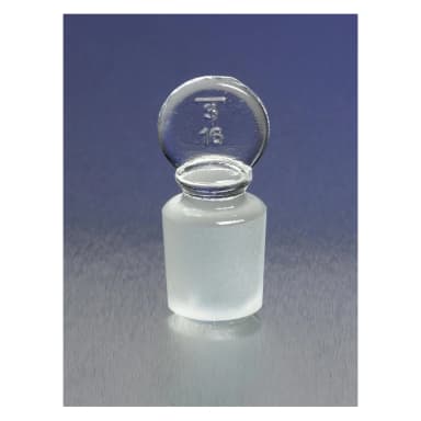 PYREX No. 22 Solid Glass Pennyhead Standard Taper Stoppers