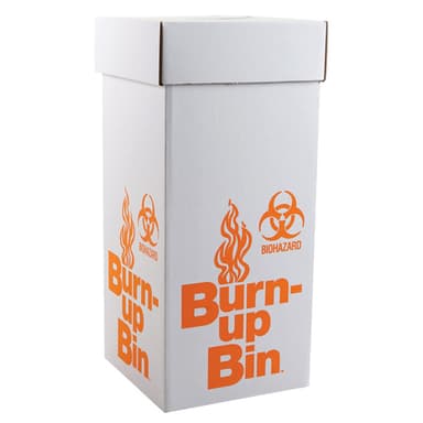 Disposal Box Burn Up Bin Floor Model, 27, 1/CS
