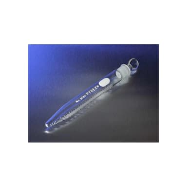 PYREX 5mL Conical Centrifuge Tube with White Graduations and Standard Taper Pennyhead Stopper