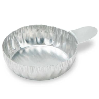 Aluminum Dish, 30mm, 0.3g (8mL), Crimped Side with Tab - CS/5000