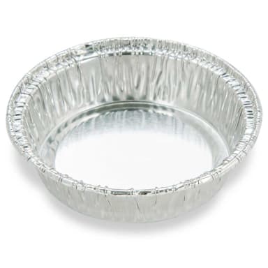 Aluminum Weigh Dish, 51mm OD, 20ml, Crimped Side and Curled Lip - CS/2000
