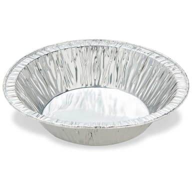 Aluminum Weigh Dish,127mm OD, 200ml, Crimped Side and Curled Lip - CS/1000
