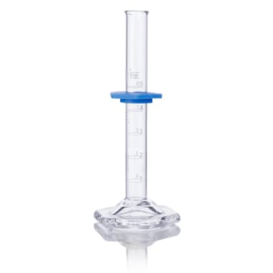 Cylinder, Graduated, Globe Glass, 5mL, Class B, To Deliver (TD), Dual Grads, ASTM E1272, 4/Box - CS/24