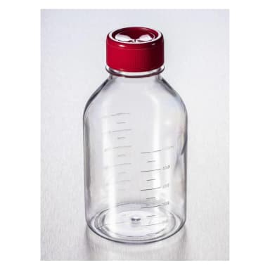 Costar 500mL Traditional Style Polystyrene Storage Bottles with 45mm Caps