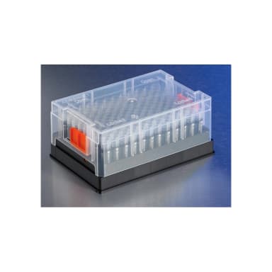Corning 96 1D/2D Bar Coded Storage Tubes, 1.3mL, Without Screw Caps, Racked, 96/Pack, 10 Packs/Case, 960 Tubes/Case