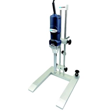 D500 Homogenizer Package - Drive Motor, DS-500/1 20mm dia. generator, with S20C/SR20 flat head-open slot coarse generator, 215mm immerse length, for solid/liquid media, volumes 100-5000ml and with H-600 stand, 220V, 50Hz, UK Plug