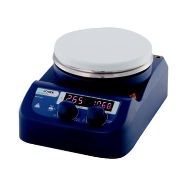 SCI280-Pro, Circular LED Digital Hotplate-Stirrer, ceramic plate, 220-240V, 50/60Hz, UK Plug