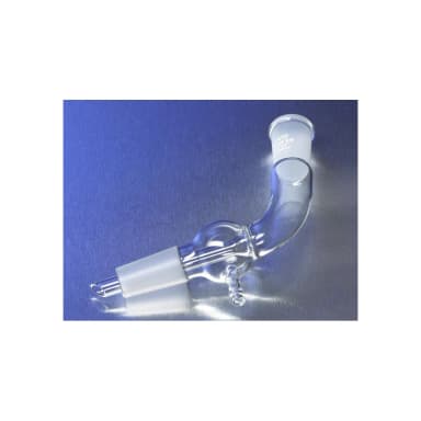 PYREX 105 Angle Vacuum Connecting Adapter with 24/40 Joints