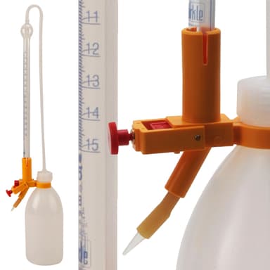 Titrating Burette Auto, LDPE 15mL, 1/EA