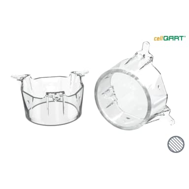 cellQART 6-Well Cell Culture Insert PET, 0.4um, Clear extended culture, 48/pk