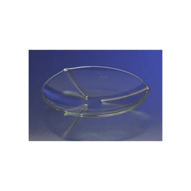 PYREX 125mm Diameter Ribbed Watch Glass/Beaker Cover