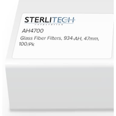 Borosilicate Glass Microfiber, 47mm, 100/Pk