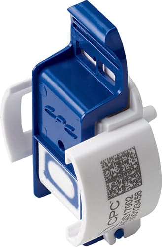 CPC® AseptiQuik S Connector, 1/8" Hose Barb Genderless, PC, AQS17002, 25/PK