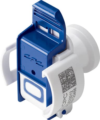 CPC® AseptiQuik S Sanitary Connector, 3/4" Hose Barb Genderless, PC, AQS33012, 25/PK