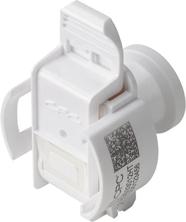 CPC® AseptiQuik S Sanitary HT Connector,  3/4" Hose Barb Genderless, PC, AQS33012HT, 25/PK