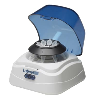 Labnet Mini Microcentrifuge,Purple Lid, 100-240V