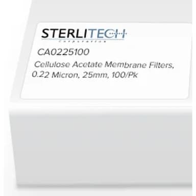 Cellulose Acetate Syringe Filters, Abluo, 0.22 Micron, 25mm, 1000/Pk