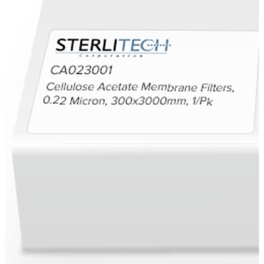 Cellulose Acetate Membrane Filters, 0.2 Micron, 300 x 3000mm, 1/Pk