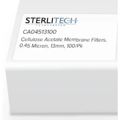 Cellulose Acetate Syringe Filters, Abluo, 0.45 Micron, 13mm, 1000/Pk