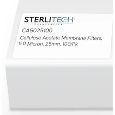 Cellulose Acetate Syringe Filters, Abluo, 5.0 Micron, 25mm, 1000/Pk