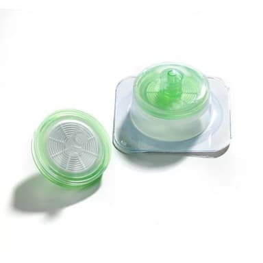 Cellulose Acetate Syringe Filters, Sterile, Abluo, 0.8 Micron, 25mm, 50/pk