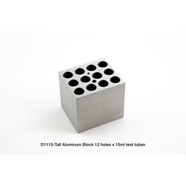 Block, 12 x 15mL centrifuge tubes
