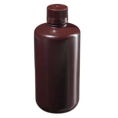 Amber Narrow-Mouth Sample Bottle HDPE 1000 mL
