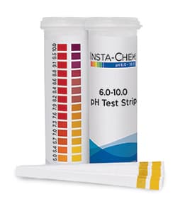 Multi-pad pH strip 6.0 - 10.0, Carton/6