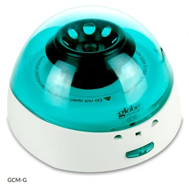 Centrifuge, Mini, 8-Place, 7000rpm Fixed Speed, 120v, 60Hz, US Plug, Green Lid (Includes: 8-Place Rotor for 1.5mL/2.0mL Tubes, 2 x 8 Place Rotor for PCR Tubes