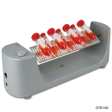 Tube Rotator, Horizontal, Analog, Adjustable Speed, 120-240v, 50/60Hz, US, UK, EU Plu(Includes Tube Holder Clips: 36 each 1.5/2.0mL, 12 each 15mL and 12 each 50mL