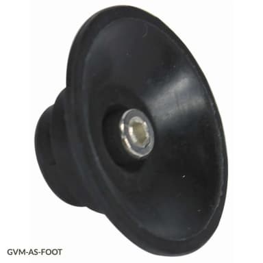 FOOT Suction Foot, Rubber, with Screw, for use with GVM Series Vortex Mixers, 4 Each