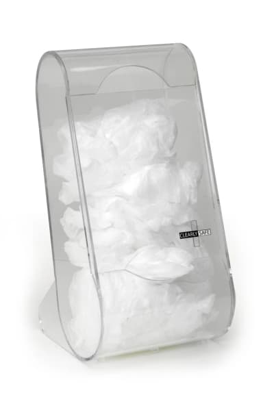 Clearly Safe Acrylic Soft Covers Dispenser Counter or Wall Mount, Clear