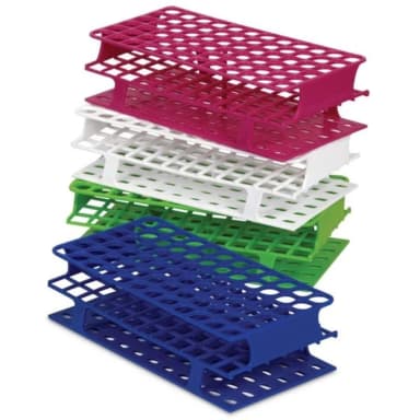 OneRack Tube Rack Full POM 16mm 72-Place, Blue