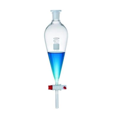 SEPARATORY FUNNELS WITH STOPPER - 1000mL, Pack of 1