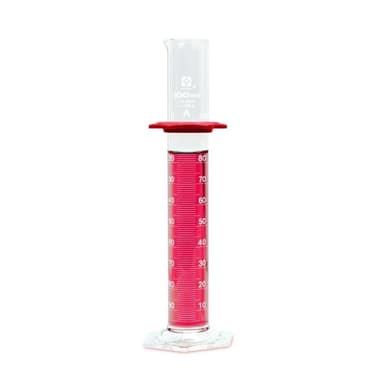 SIBATA Glass Graduated Cylinders, Class A - 5mL, Pack of 4