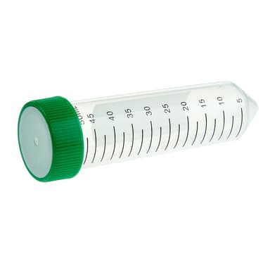 50mL Centrifuge Tube, Marking Spot Caps – Foam Rack, Sterile