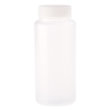 500mL Wide Mouth Bottle, Round, PP, Non-sterile