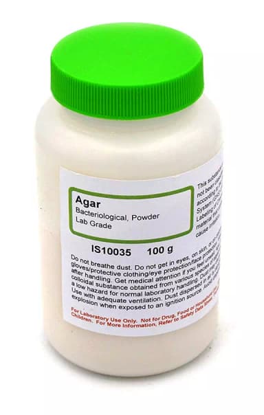 AGAR, BACTERIOLOGICAL POWDER L/G, 100G
