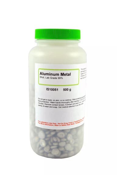ALUMINUM METAL SHOT L/G 99% 500G AA0145-500G
